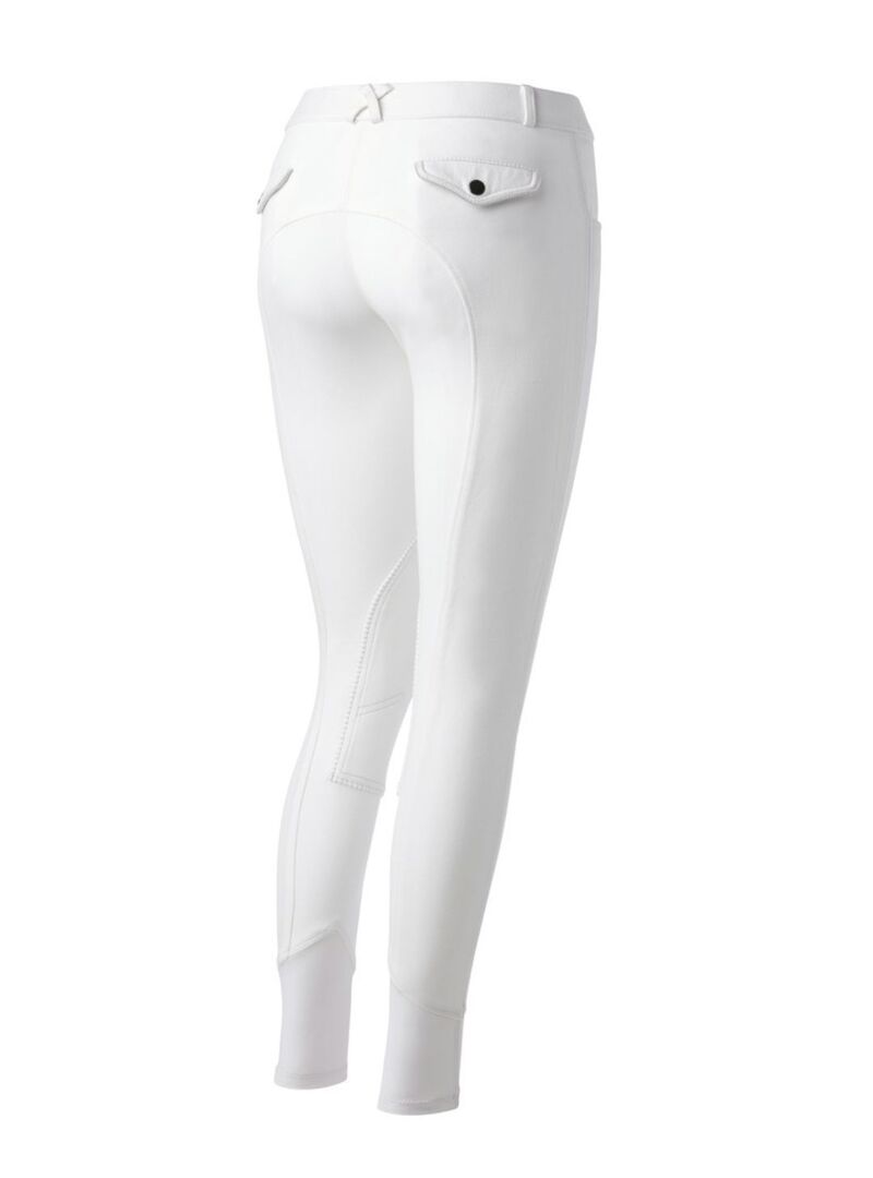 Pantalón Equithème “Pro” Mujer Blanco/Gris