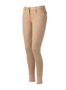 Pantalón Equithème “Pro” Mujer Topo/Blanco