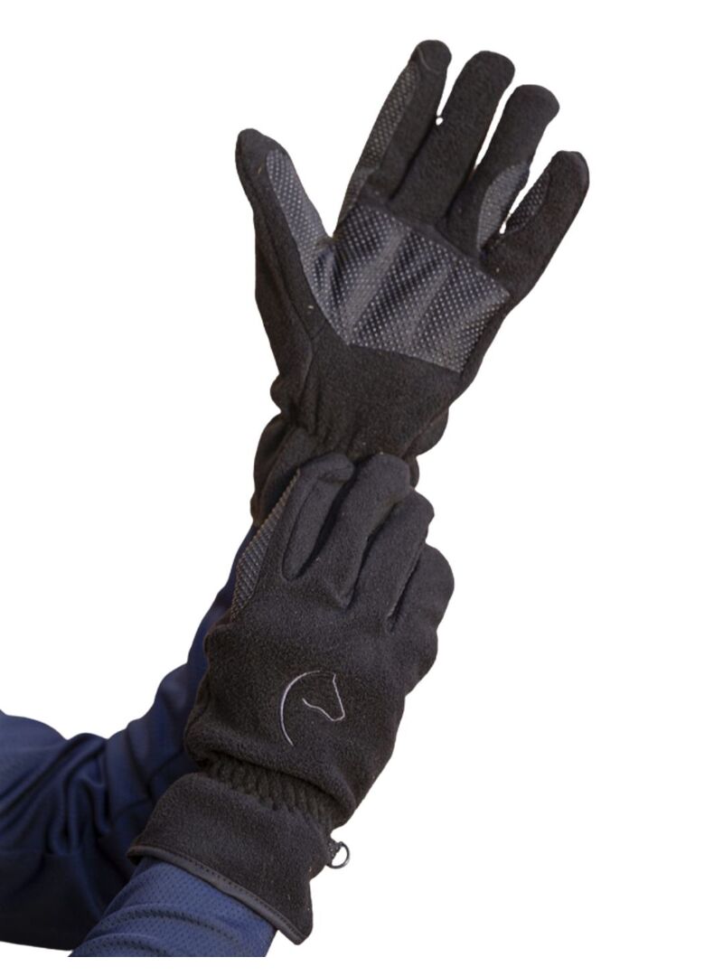 Guantes Polares Equithème “Picot” Negro