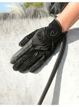 Guantes Equithème “Wave” Negro