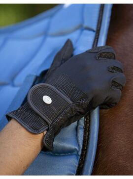 Guantes Equithème “Soft” Negro