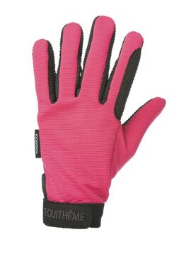 Guantes Equithème “Knit” Fucsia