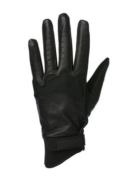 Guantes Equithème “Soft Cuir” Negro