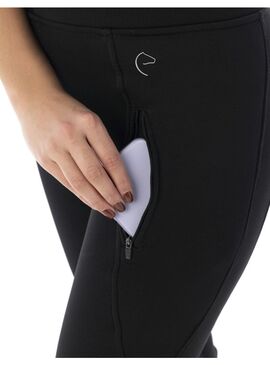 Pantalón de Softshell Equithème “Dolomyt” Negro