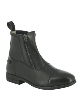 Botines Equithème “Double Zip” Negro