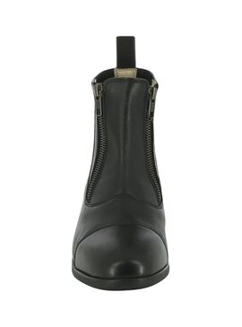 Botines Equithème “Double Zip” Negro