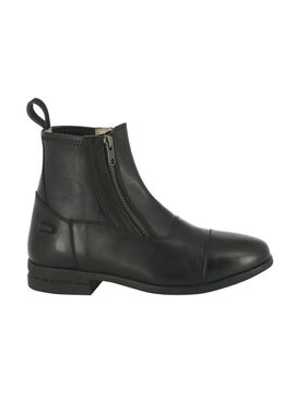 Botines Equithème “Double Zip” Negro