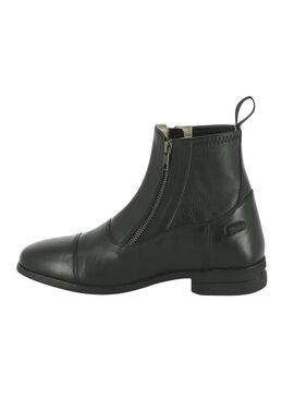 Botines Equithème “Double Zip” Negro