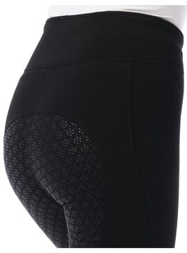 Pantalón de Softshell Equithème “Dolomyt” con Culera de Silicona Negro