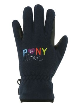 Guantes Equi-Kids “Ponylove” Marino