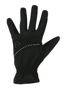 Guantes Equithème “Strass” Negro