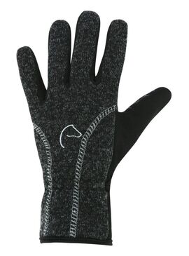 Guantes Equithème “Chaud” Gris Jaspeado