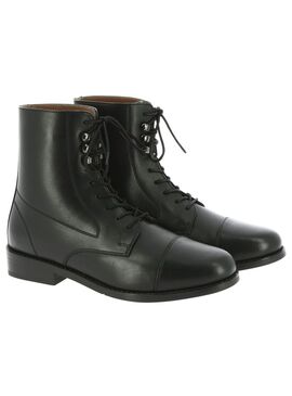 Botines de Cordones Equithème “Origin” Negro