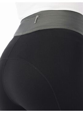 Mallas Pull-on Mujer EQUITHÈME 'Tea' Negro/Kaki