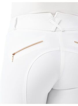 Pantalón Equithème “Kenya” Mujer Blanco