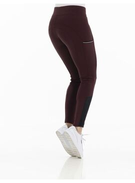 Legging Equithème Originals Brigitte Mujer Burdeos