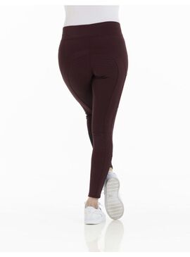 Legging Equithème Originals Brigitte Mujer Burdeos