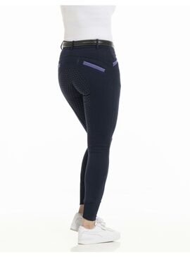 Pantalón Equithème “Kylie” con Culera de Silicona Mujer Marino