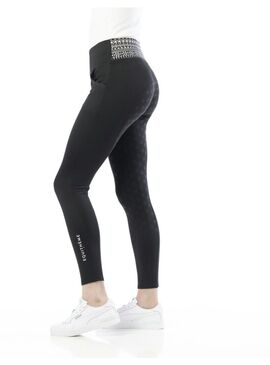 Pull-on Equithème “Tatiana” con Culera de Silicona Mujer Negro