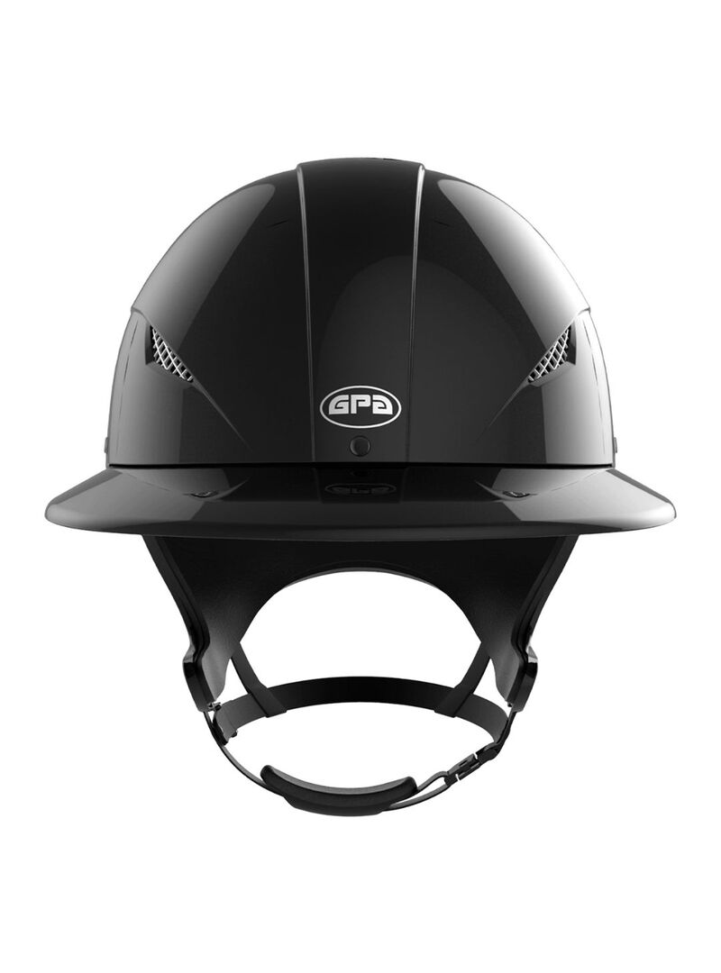 Casco GPA EASY FIRST LADY TLS Negro Brillante