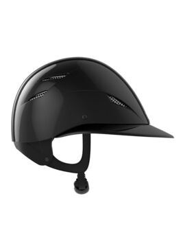 Casco GPA EASY FIRST LADY HYBRID Negro Brillante