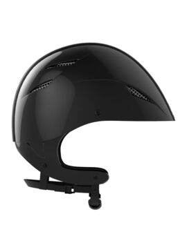 Casco GPA EASY JOCK UP TLS Negro Brillante