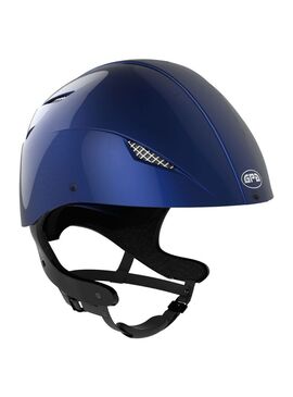 Casco GPA EASY JOCK UP TLS Azul Oscuro Brillante