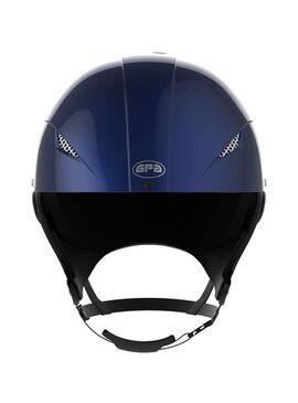 Casco GPA EASY JOCK UP TLS Azul Oscuro Brillante