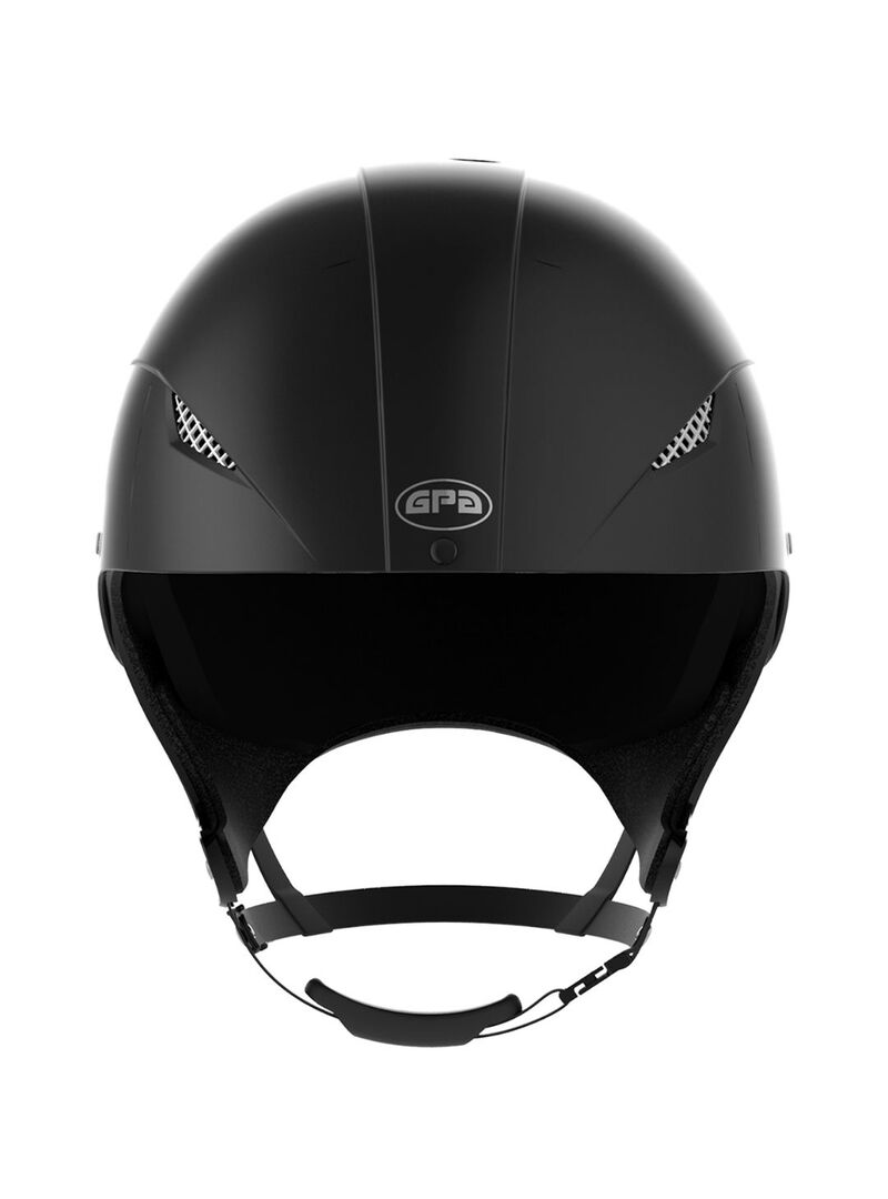 Casco GPA EASY JOCK UP TLS Negro Mate