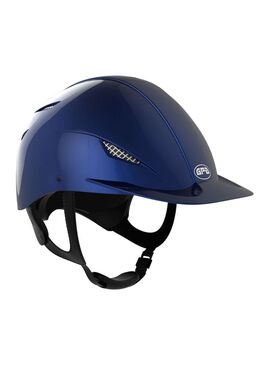 Casco GPA EASY SPEED AIR HYBRID Azul Oscuro Brillante