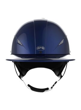 Casco EASY FIRST LADY HYBRID Azul Oscuro Brillante