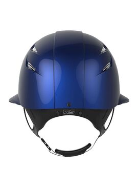 Casco EASY FIRST LADY HYBRID Azul Oscuro Brillante