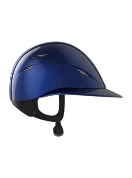 Casco EASY FIRST LADY HYBRID Azul Oscuro Brillante