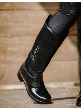 Botas de Lluvia Equithème Je T’aime Negro