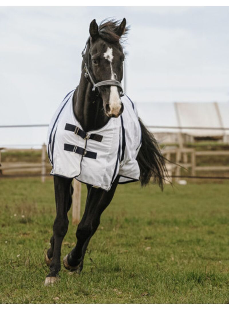 Manta Anti-insectos Equithème “Mesh” Blanco