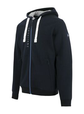 Sudadera Equithème “Hervé” Hombre Marino