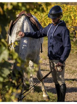 Sudadera Equithème “Hervé” Hombre Marino