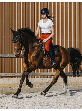 Camiseta Equithème “Claire” Mujer Blanco