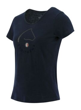 Camiseta Equithème “Claire” Mujer Marino