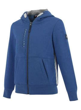 Sudadera Equithème “Monique” Junior Azul Mónaco