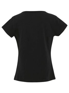 Camiseta Infantil Equithème “Claire” Junior Negro