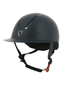 Casco Equithème “Glint Mat” Azul/Azul