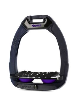 Estribo Safe-On Adulto Flex-on Ultra-Grip Inclinado Marino/Negro/Morado