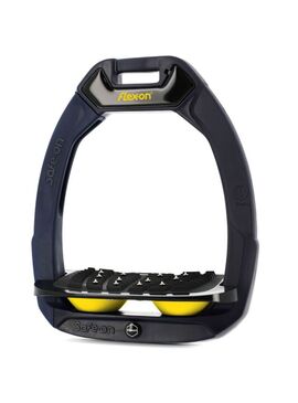 Estribo Safe-On Adulto Flex-on Ultra-Grip Inclinado Marino/Negro/Amarillo