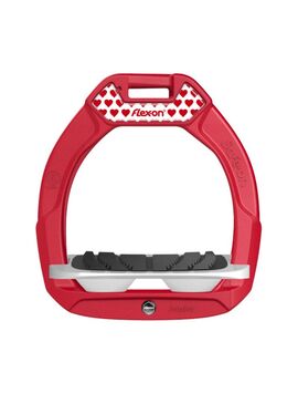 Estribo Safe-On Junior Flex-on Grip Inclinado Rojo/BrazoRojo/Valentine White