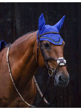 Orejeras Equithème "Domino" Azul