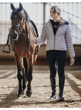 Legging Je T’aime Equithème “Flora” Mujer Negro