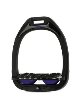 Estribo Green Composite Adulto Flex-on IUG Negro/Negro/Morado