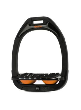 Estribo Green Composite Adulto Flex-on IUG Negro/Negro/Naranja