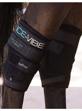 Protector Horseware Ice-Vibe (Set Completo) Corvejón Negro